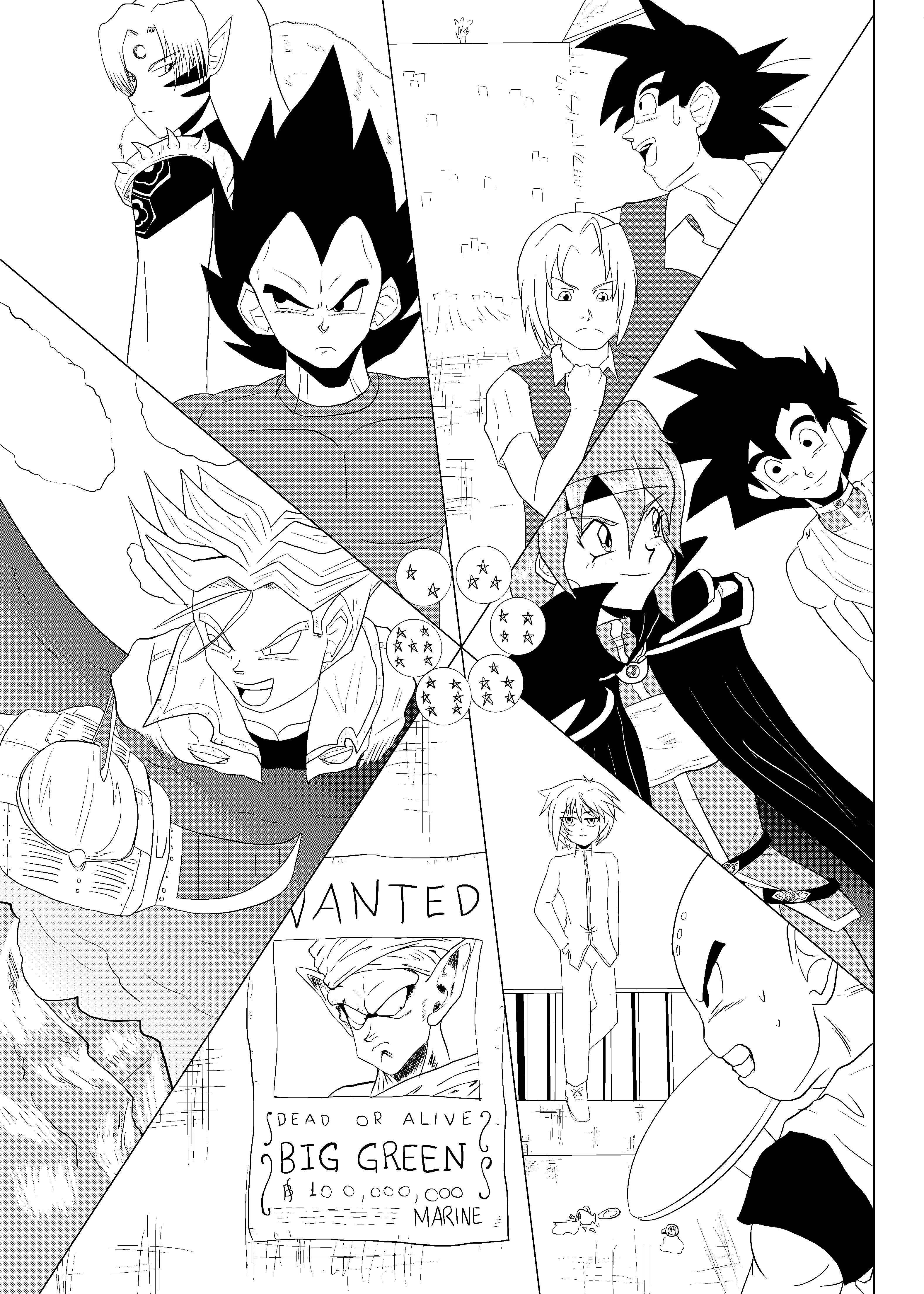 Page 7 Chapter 0 Densetsu Kousa (Crossover Doujinshi)