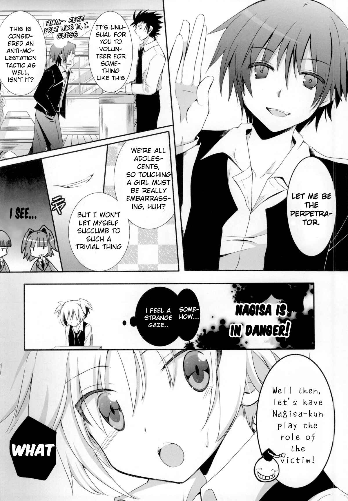 Page 4 Chapter Unknown_6a52 Ansatsu Kyoushitsu - Nagisa-chan to Hokentaiiku! (Doujinshi)