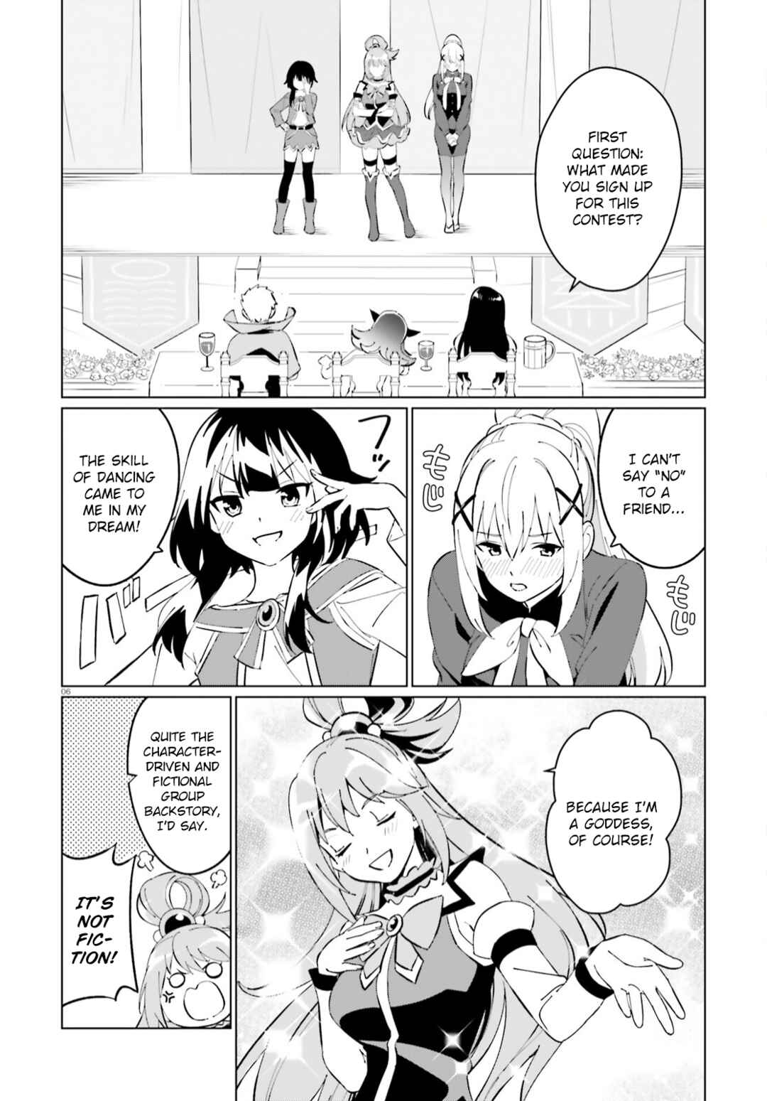Page 6 Chapter 10 Kono Subarashii Sekai ni Shukufuku o! Fantastic Days!