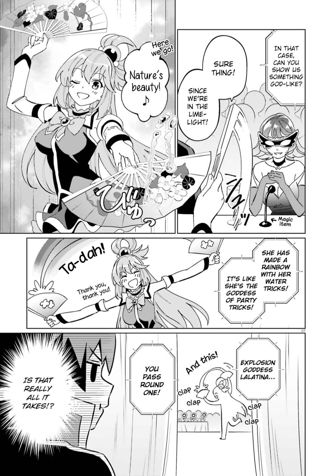 Page 7 Chapter 10 Kono Subarashii Sekai ni Shukufuku o! Fantastic Days!