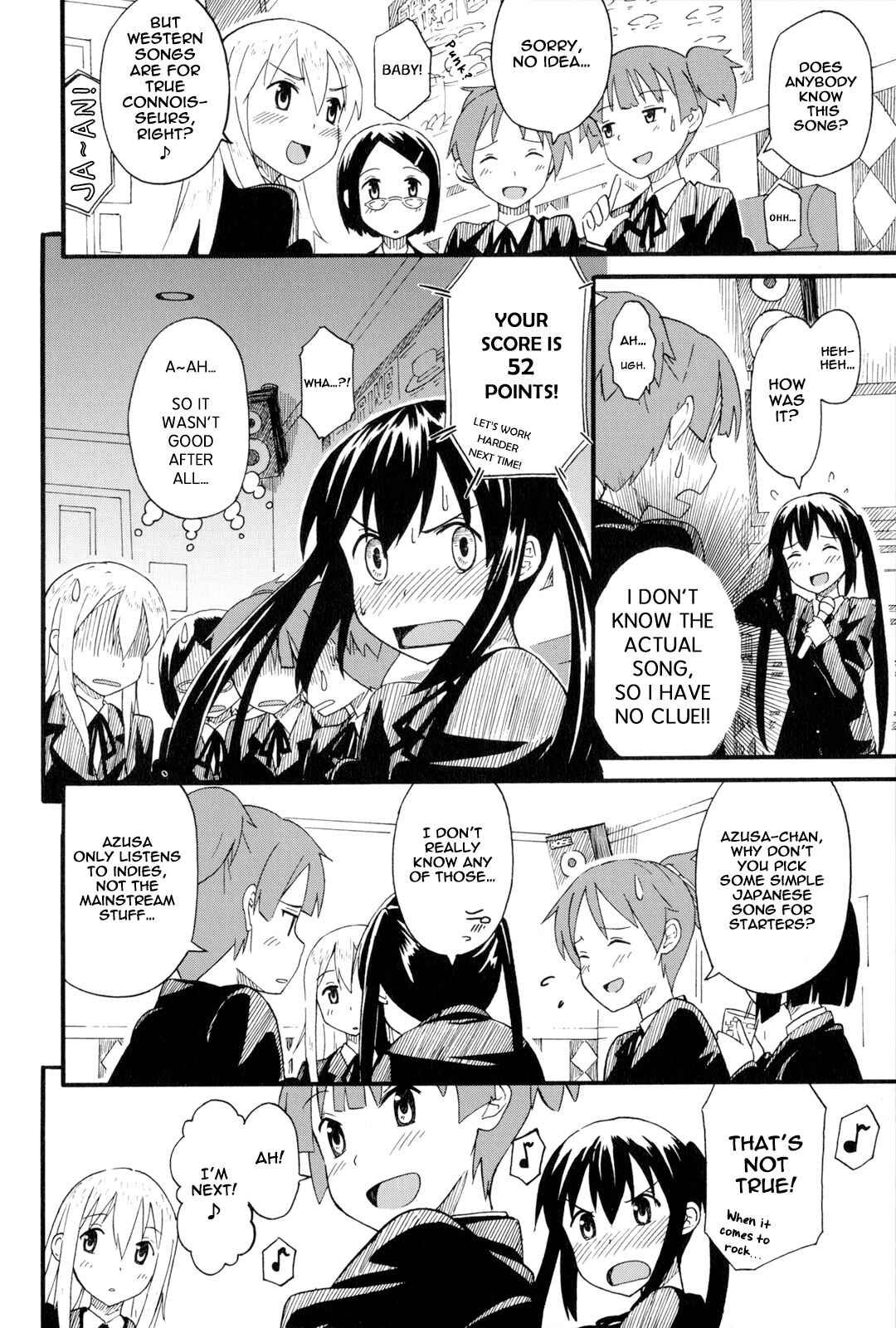 Page 4 Chapter 25 K-ON! Story Anthology Comic