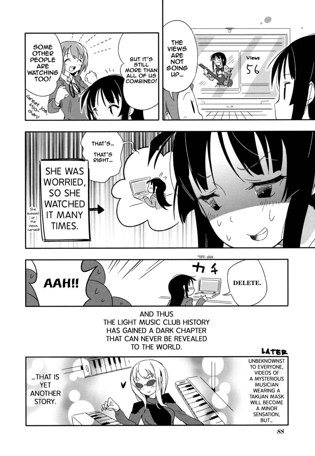 Page 8 Chapter 39 K-ON! Story Anthology Comic