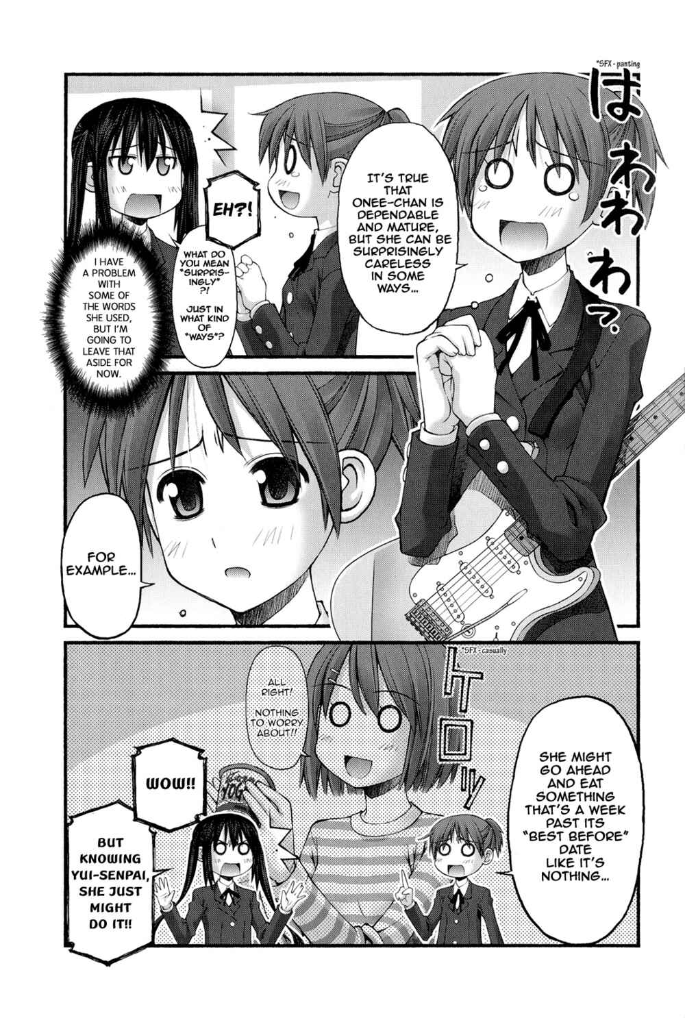 Page 3 Chapter 31 K-ON! Story Anthology Comic