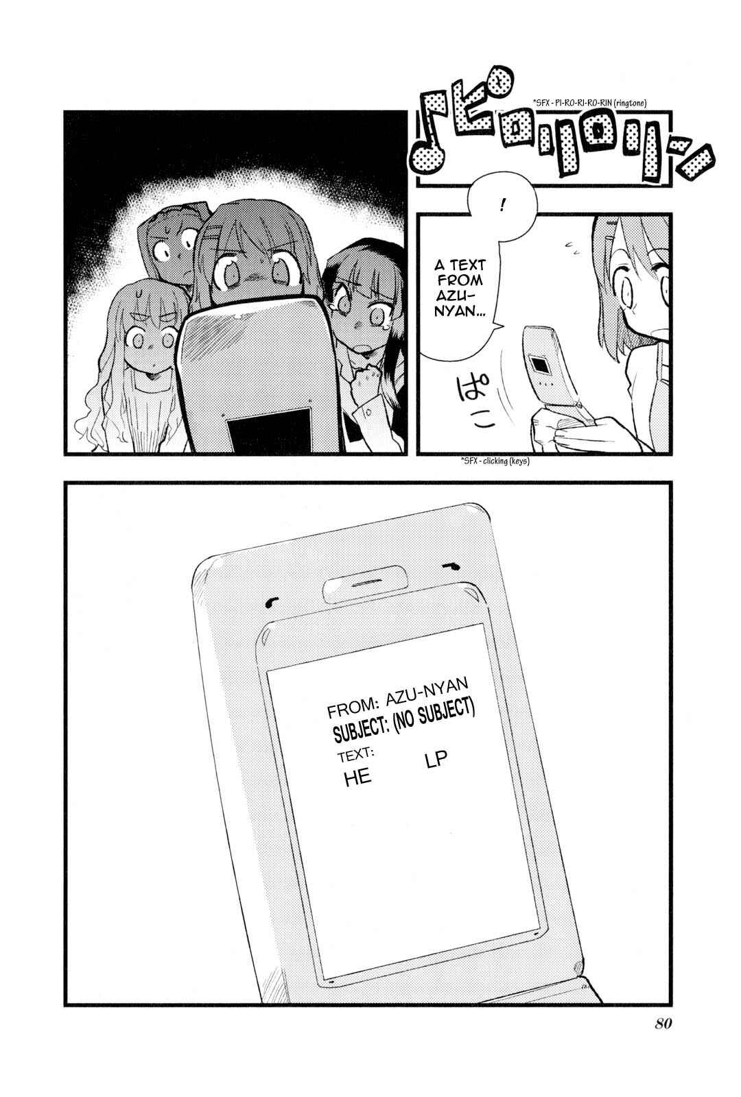 Page 4 Chapter 12 K-ON! Story Anthology Comic