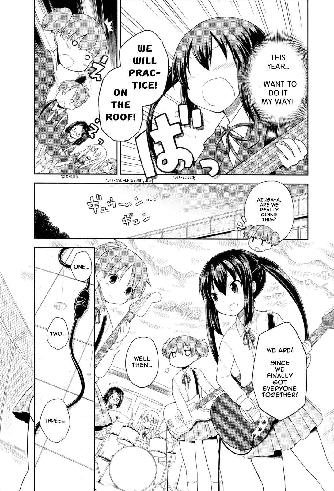 Page 3 Chapter 27 K-ON! Story Anthology Comic