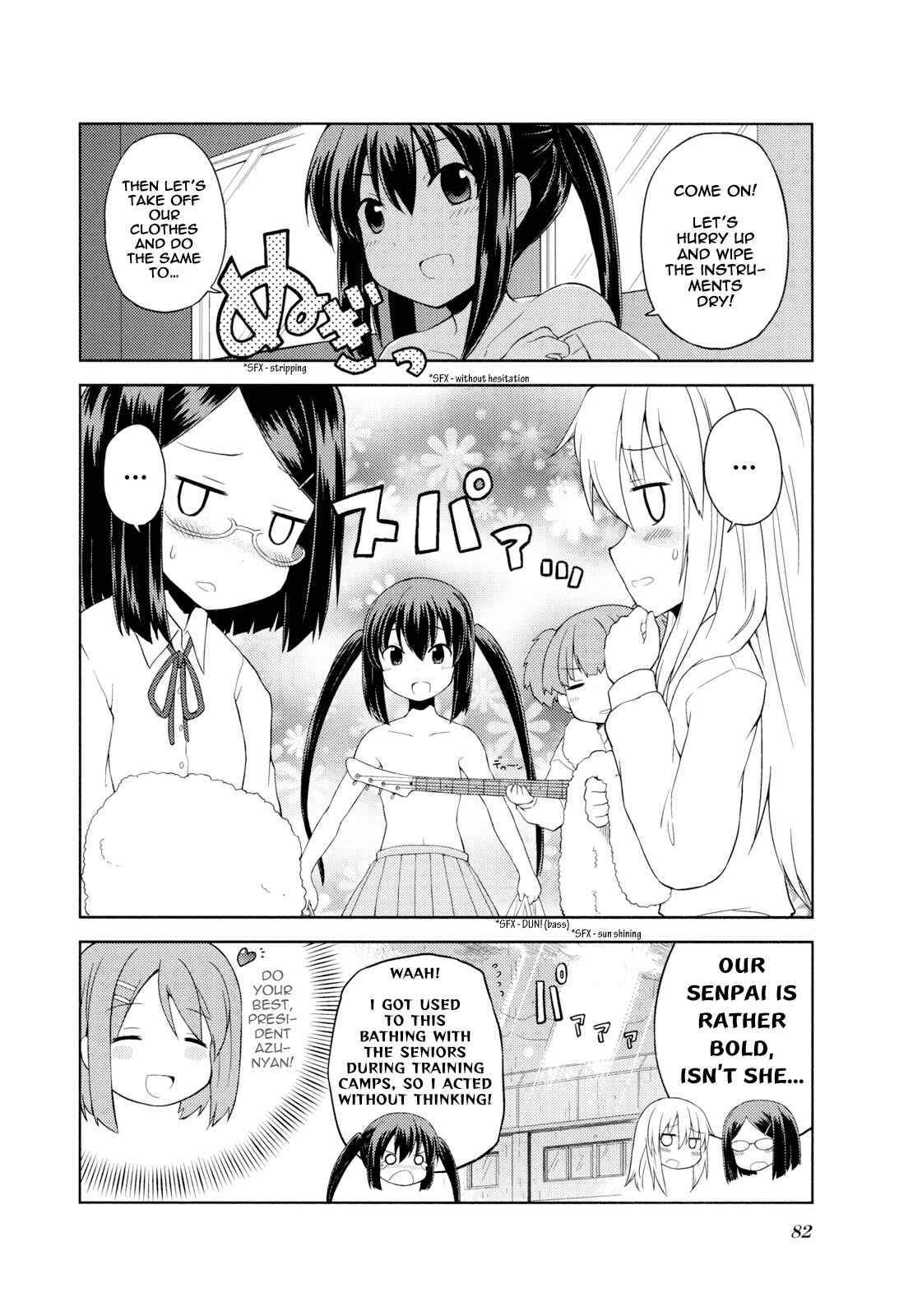 Page 8 Chapter 27 K-ON! Story Anthology Comic