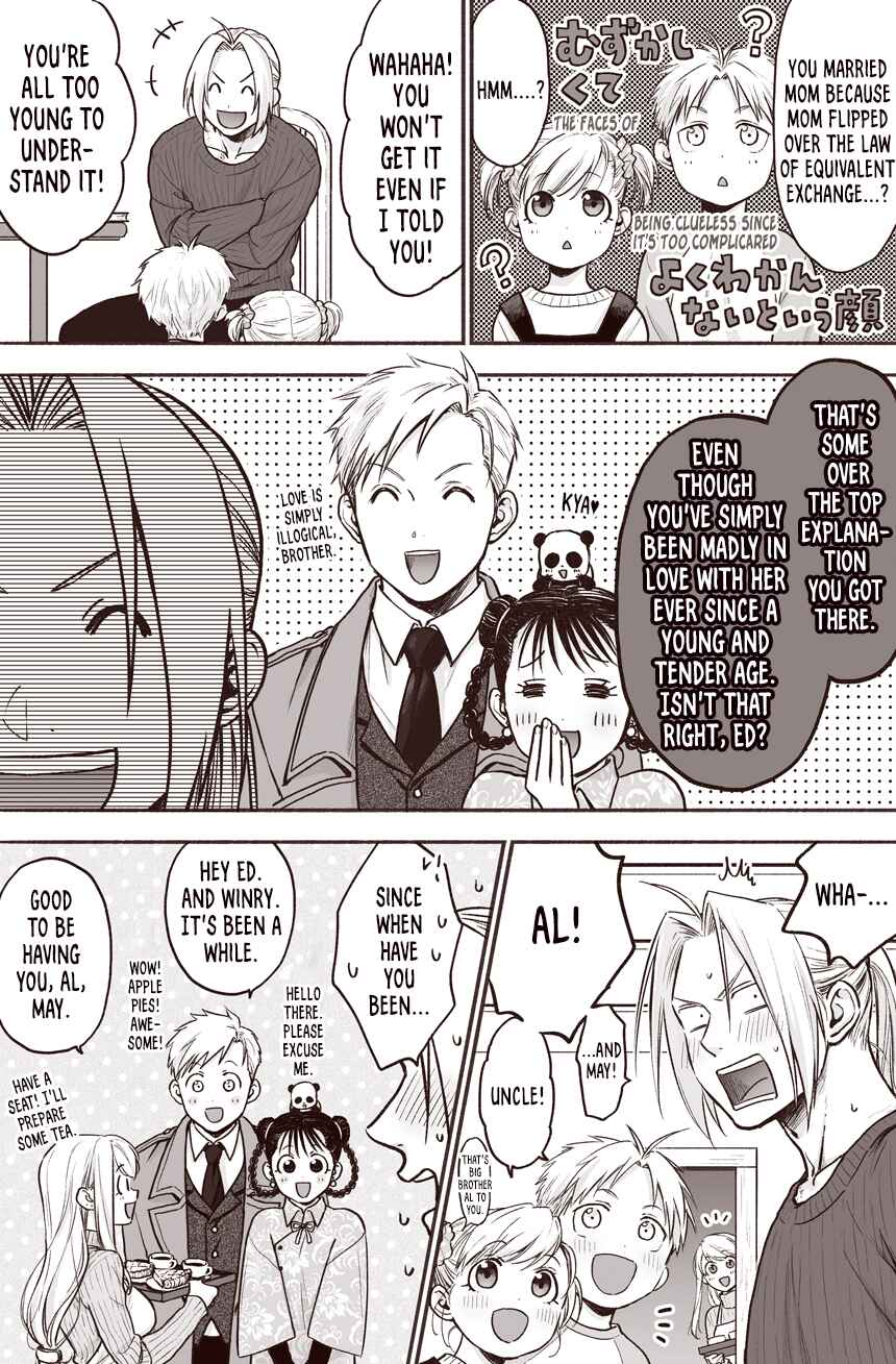 Page 3 Chapter Unknown_5bc1 Fullmetal Alchemist - Dadward Answers Some Difficult Questions from His Children (Doujinshi)