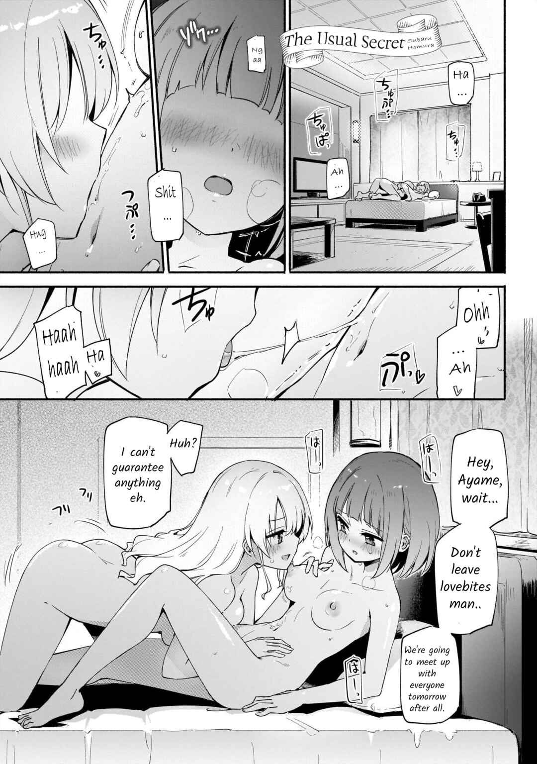 Page 1 Chapter 7 Lily & Ivy — Ken-Couple Yuri Sexual Love Anthology