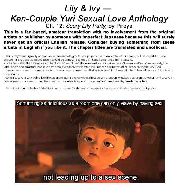 Page 15 Chapter 12 Lily & Ivy — Ken-Couple Yuri Sexual Love Anthology