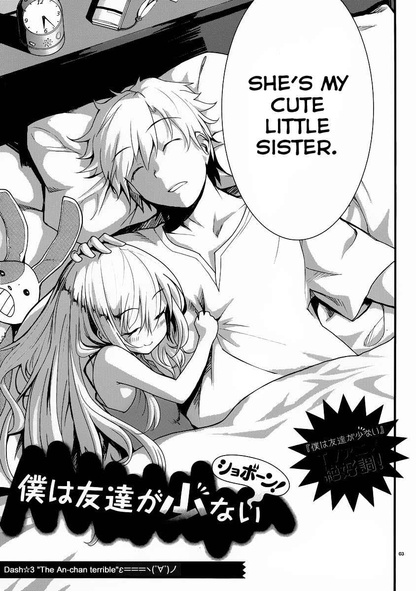 Page 6 Chapter 3 Boku wa Tomodachi ga Sukunai Shobon!