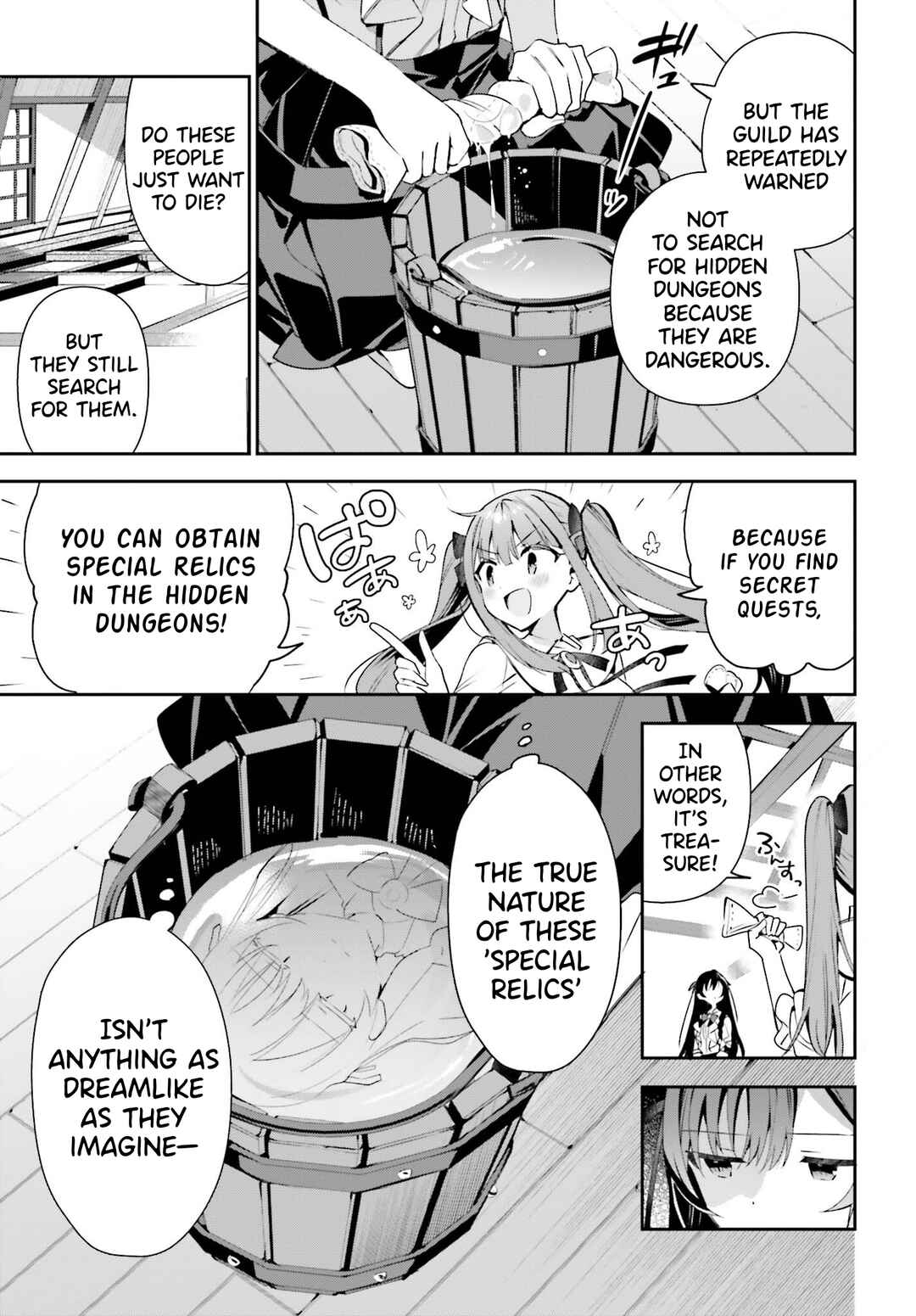 Page 21 Chapter 24 Guild no Uketsukejou Desu ga, Zangyou wa Iya Nanode Boss wo Solo Toubatsu Shiyou to Omoimasu
