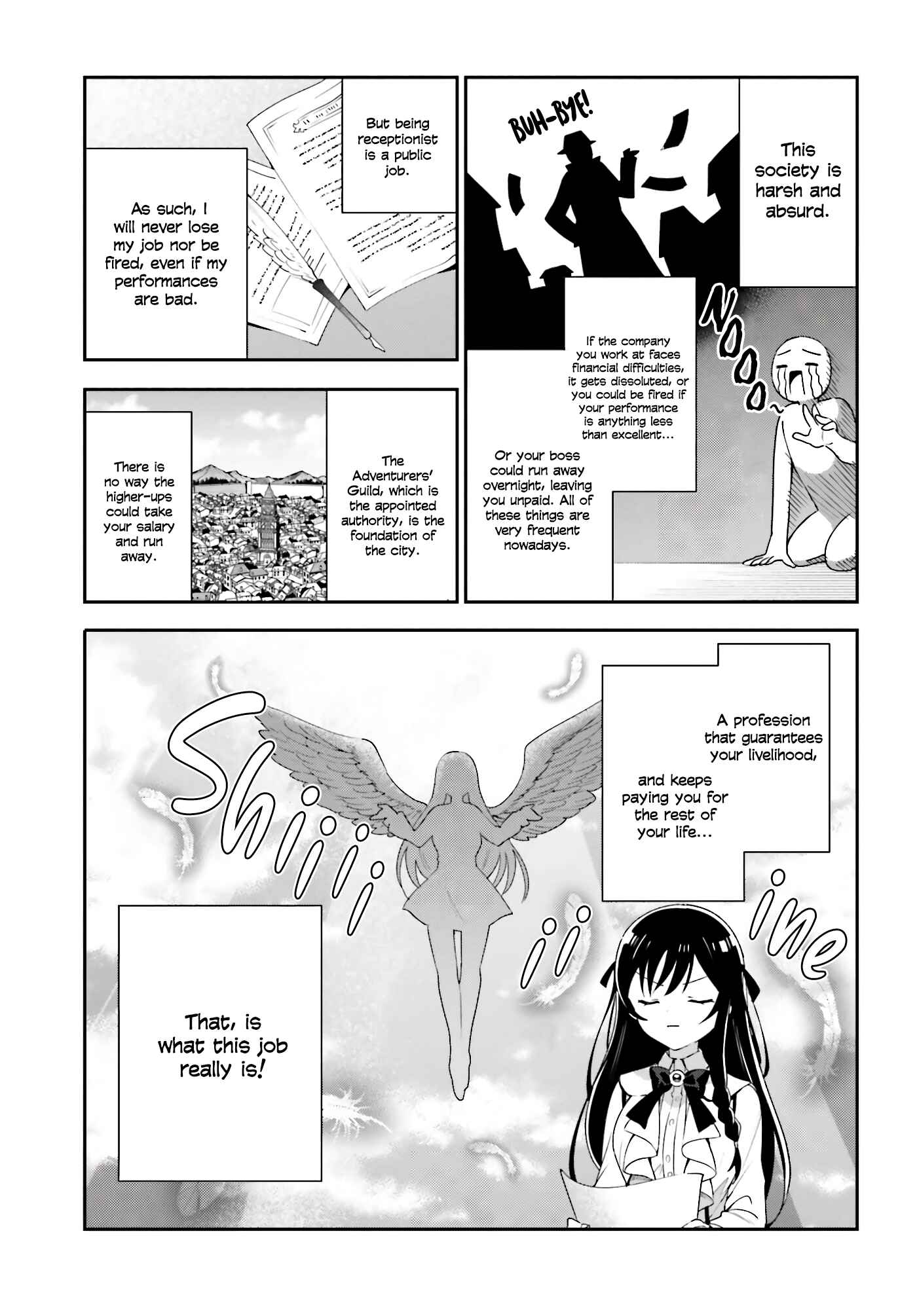 Page 10 Chapter 2 Guild no Uketsukejou Desu ga, Zangyou wa Iya Nanode Boss wo Solo Toubatsu Shiyou to Omoimasu