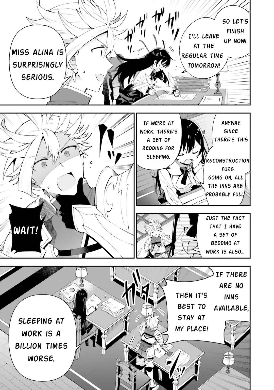 Page 9 Chapter 7 Guild no Uketsukejou Desu ga, Zangyou wa Iya Nanode Boss wo Solo Toubatsu Shiyou to Omoimasu