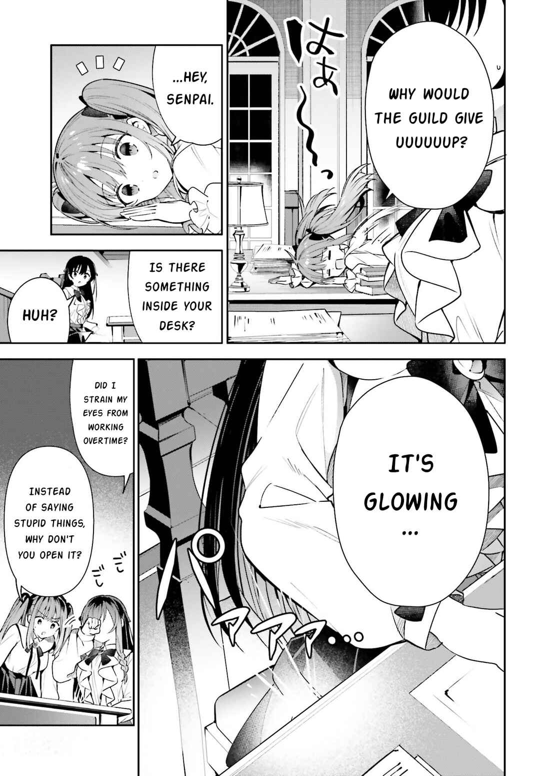 Page 7 Chapter 19 Guild no Uketsukejou Desu ga, Zangyou wa Iya Nanode Boss wo Solo Toubatsu Shiyou to Omoimasu