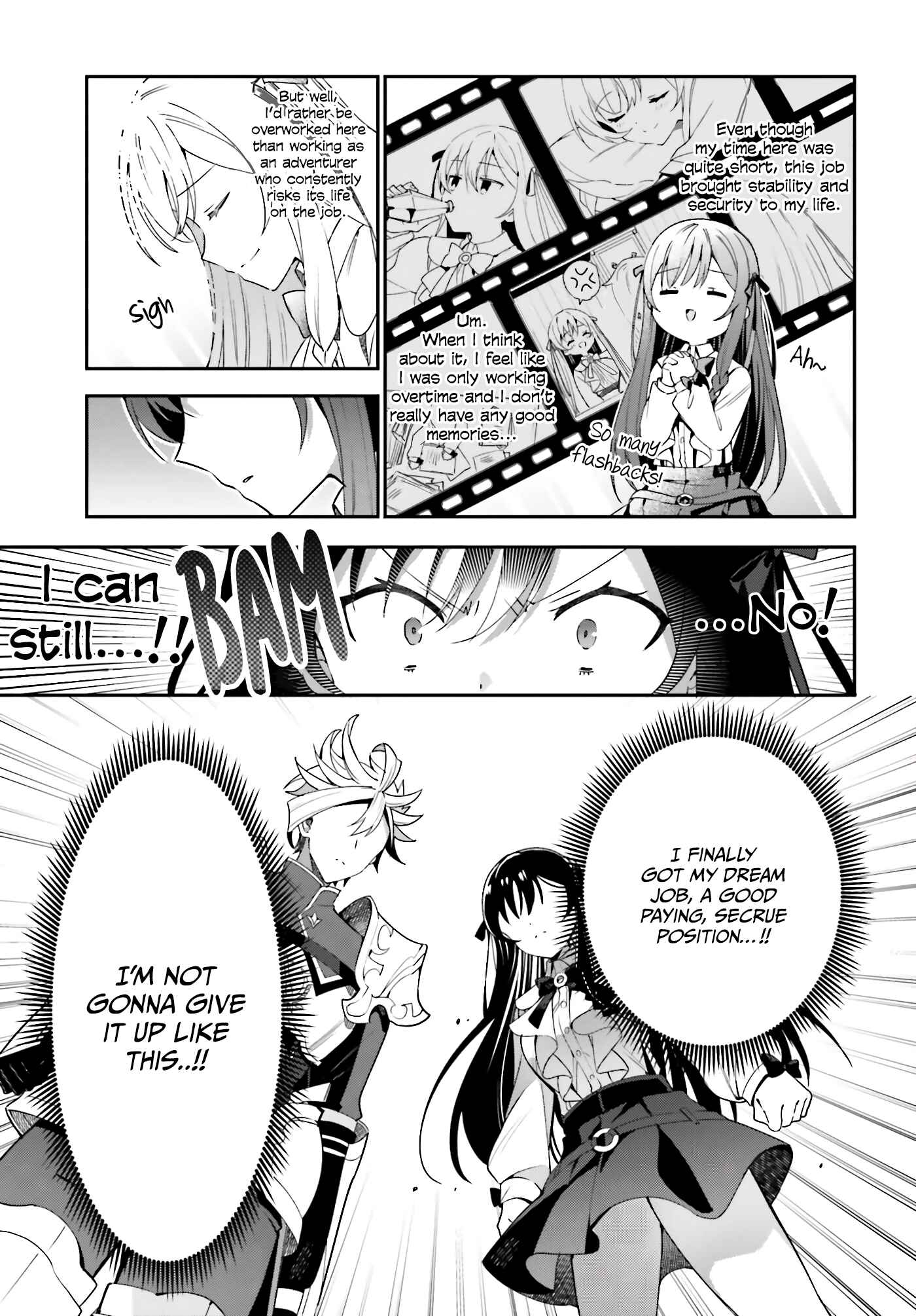 Page 10 Chapter 3 Guild no Uketsukejou Desu ga, Zangyou wa Iya Nanode Boss wo Solo Toubatsu Shiyou to Omoimasu