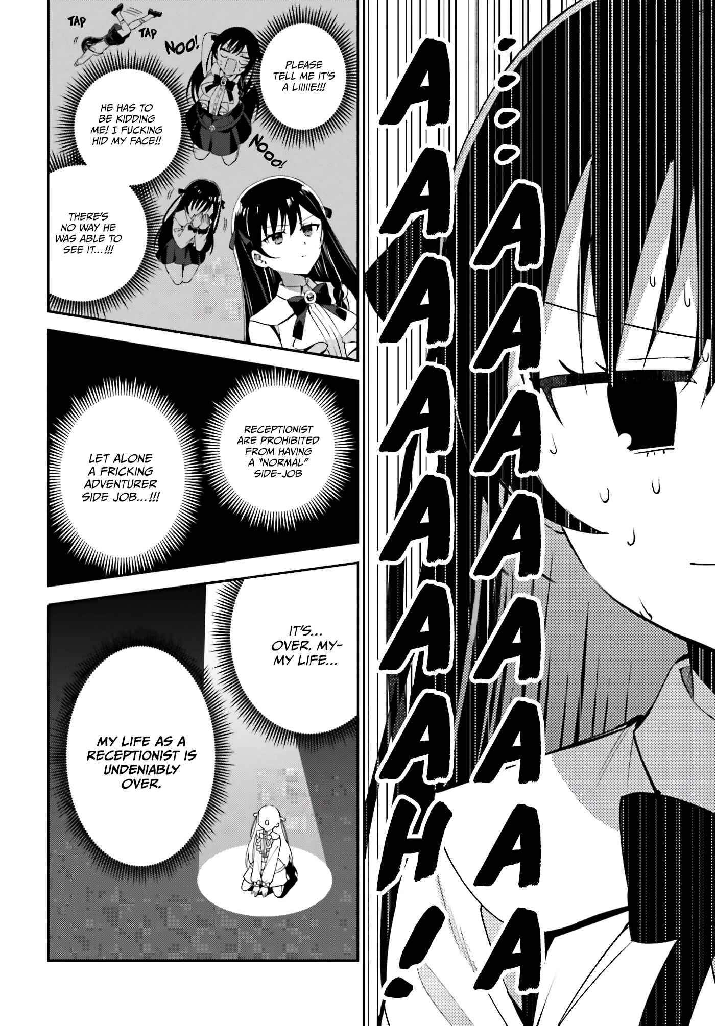 Page 9 Chapter 3 Guild no Uketsukejou Desu ga, Zangyou wa Iya Nanode Boss wo Solo Toubatsu Shiyou to Omoimasu