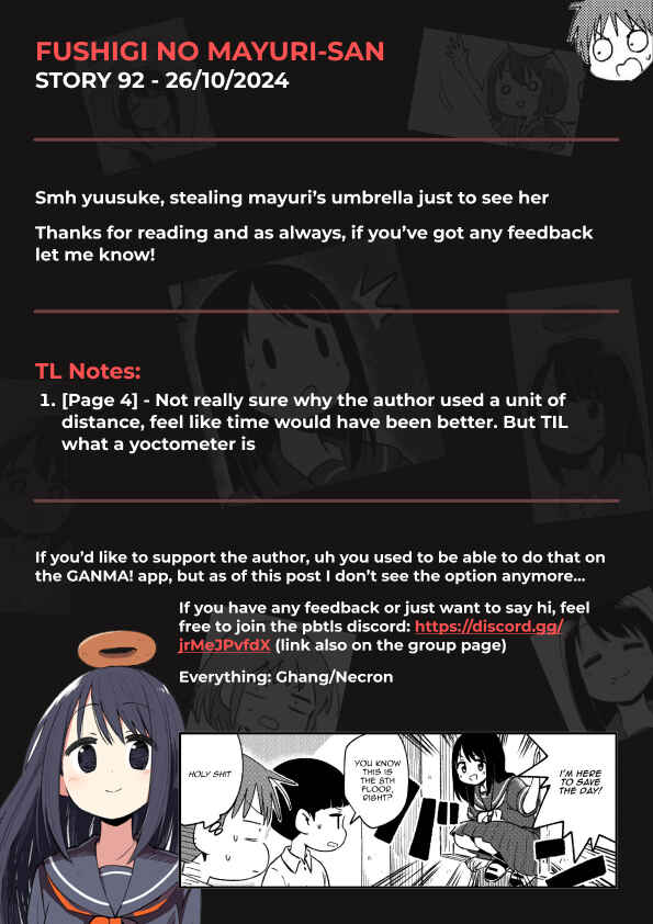 Page 5 Chapter 92 Fushigi no Mayuri-san