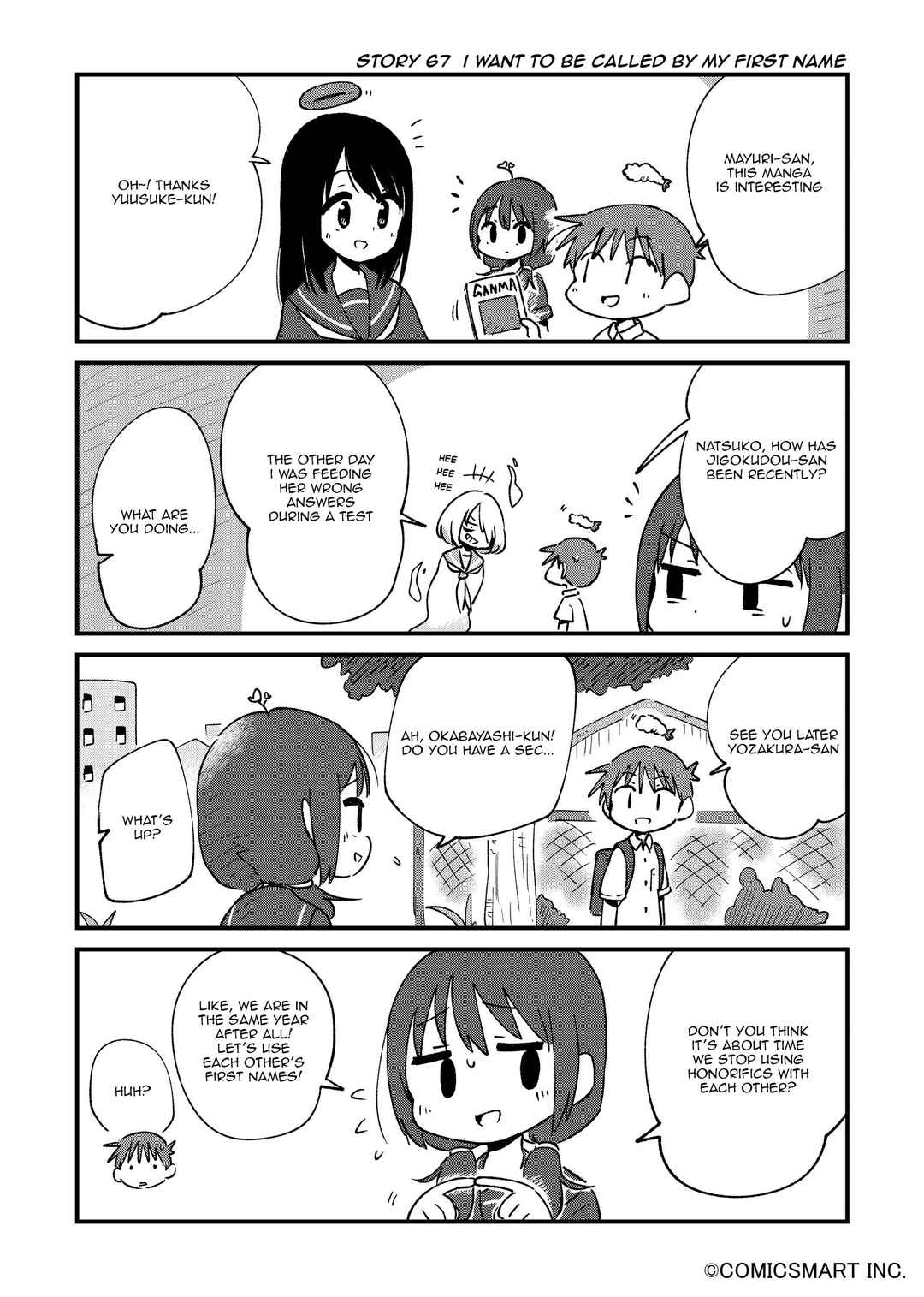 Page 1 Chapter 67 Fushigi no Mayuri-san