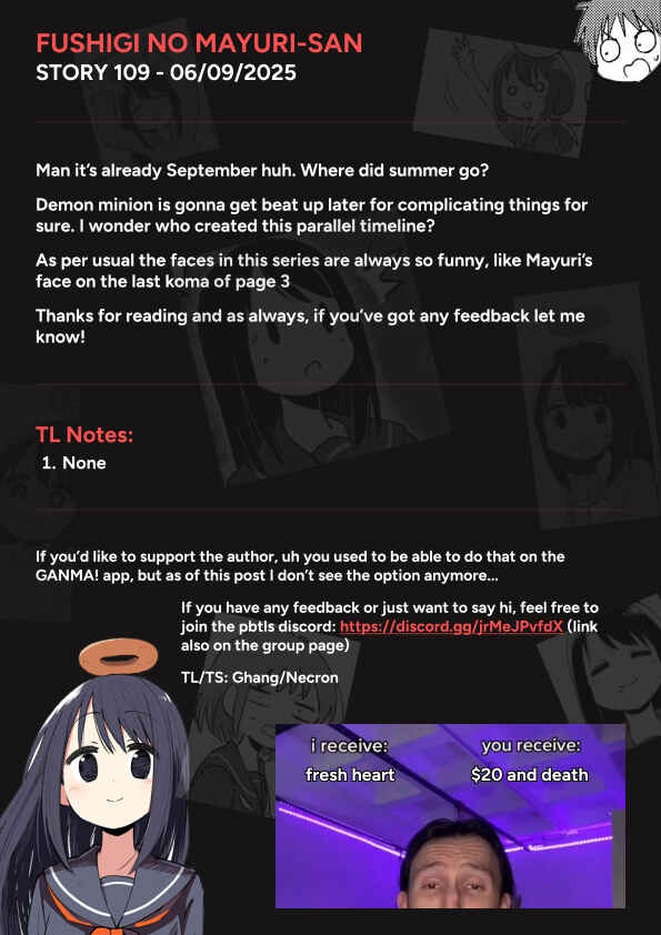 Page 5 Chapter 109 Fushigi no Mayuri-san