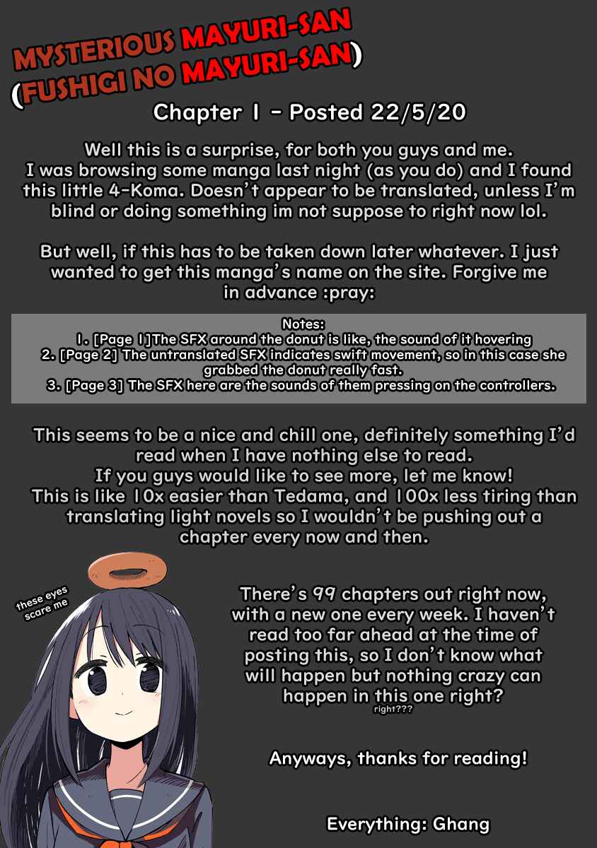 Page 5 Chapter 1 Fushigi no Mayuri-san