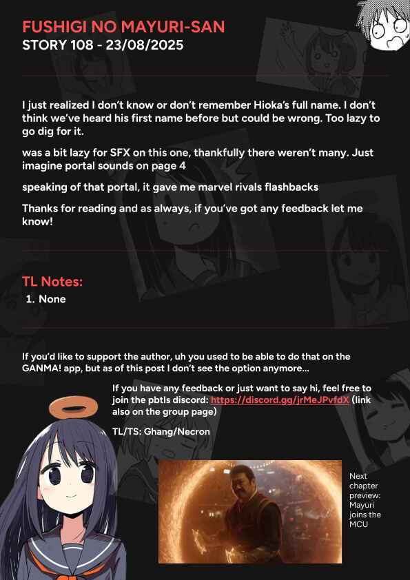 Page 5 Chapter 108 Fushigi no Mayuri-san