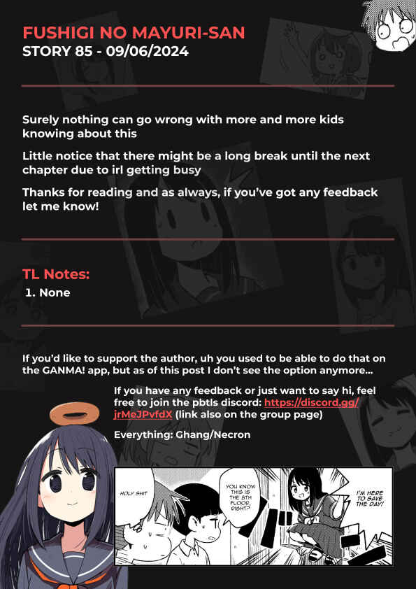Page 5 Chapter 85 Fushigi no Mayuri-san