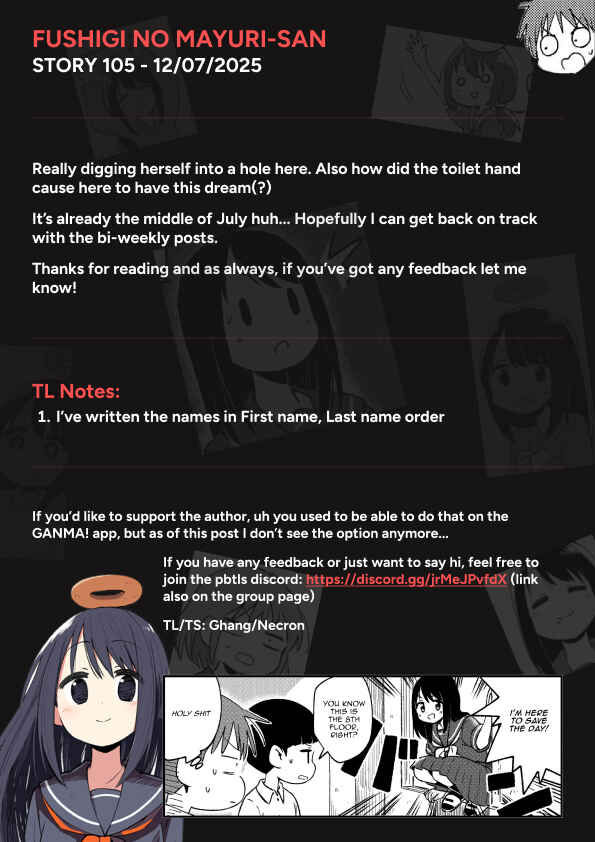 Page 5 Chapter 105 Fushigi no Mayuri-san