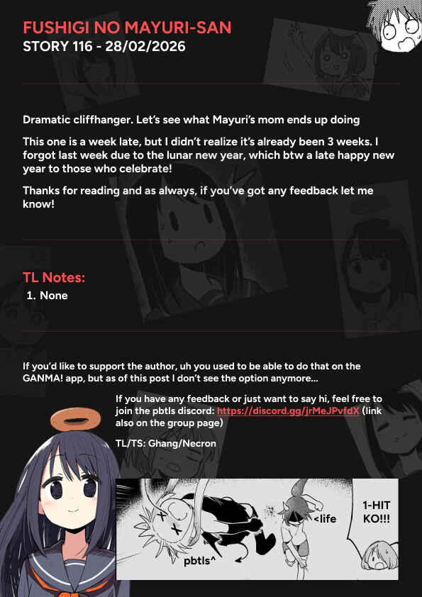 Page 5 Chapter 116 Fushigi no Mayuri-san