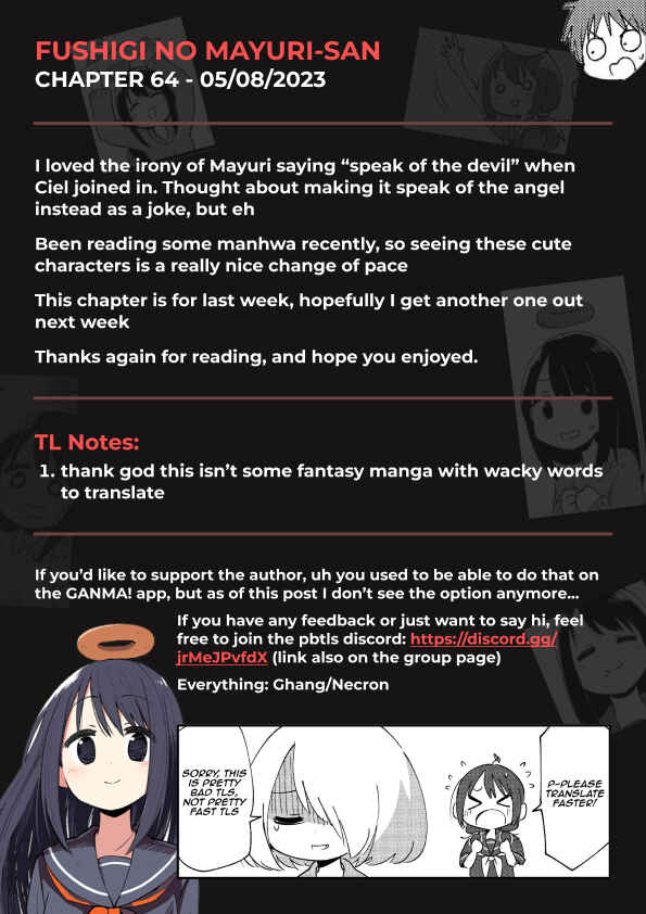 Page 5 Chapter 64 Fushigi no Mayuri-san