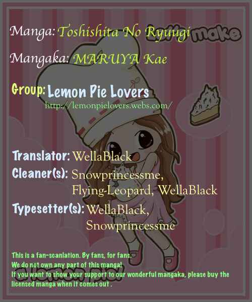 Page 31 Chapter 9 Toshishita no Ryuugi
