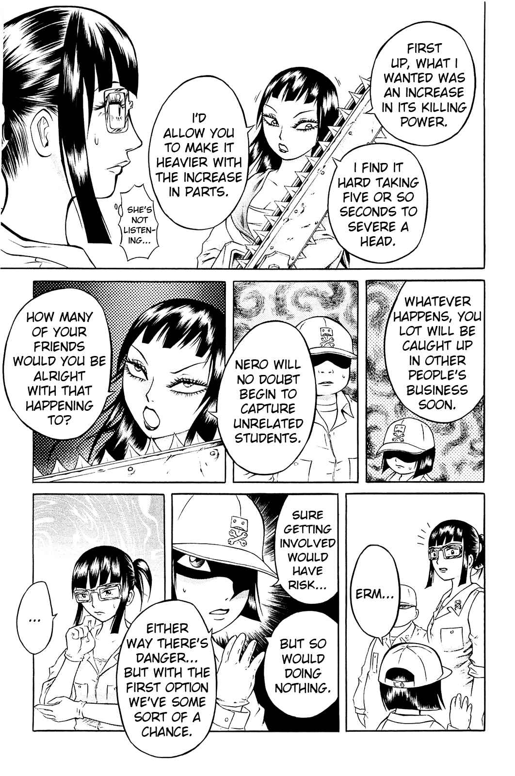 Page 20 Chapter 7 Chimamire Sukeban Chainsaw