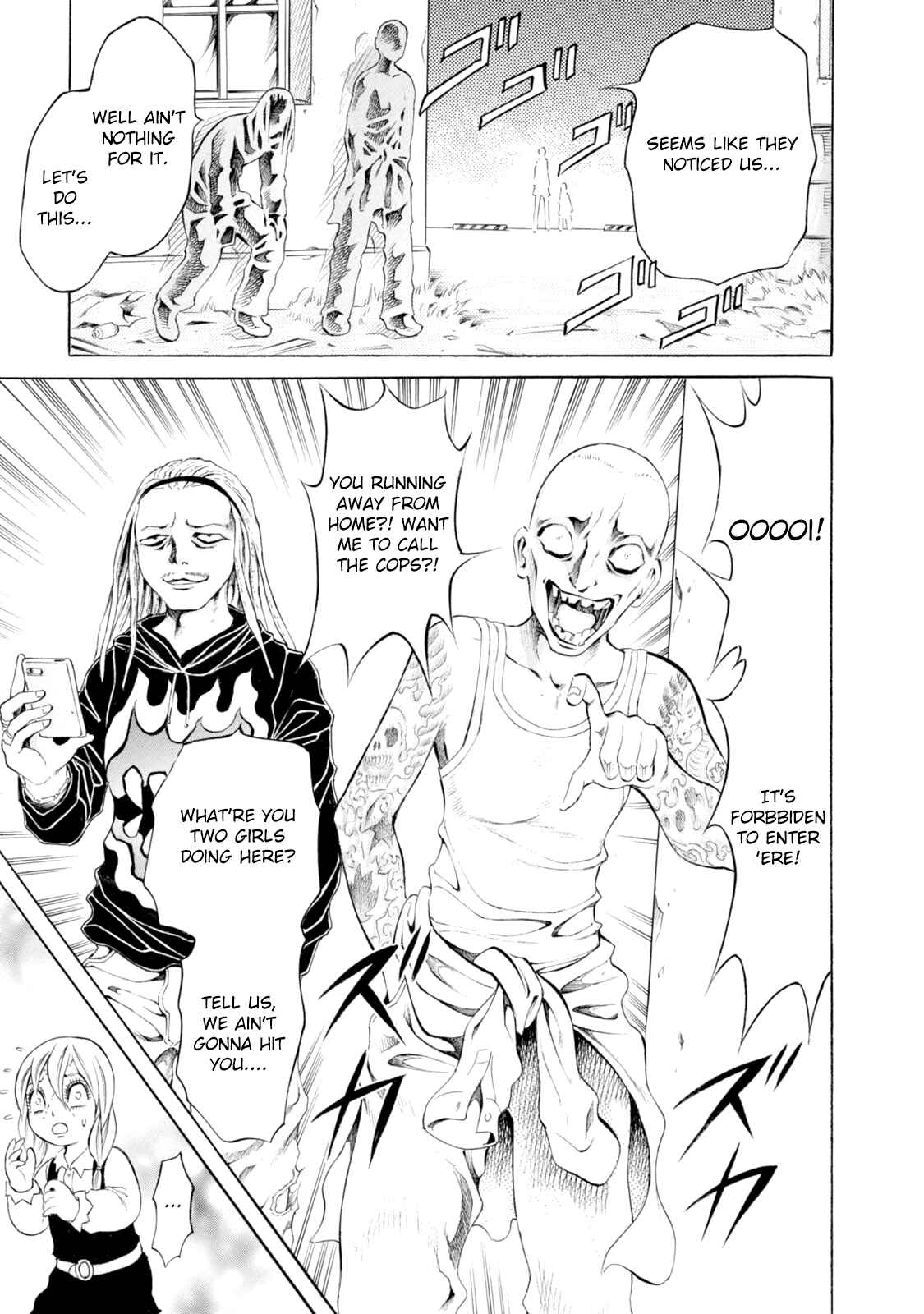 Page 12 Chapter 87 Chimamire Sukeban Chainsaw