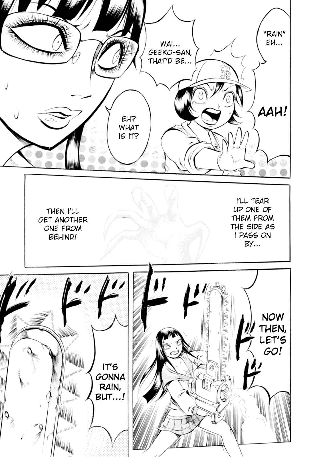 Page 13 Chapter 31 Chimamire Sukeban Chainsaw