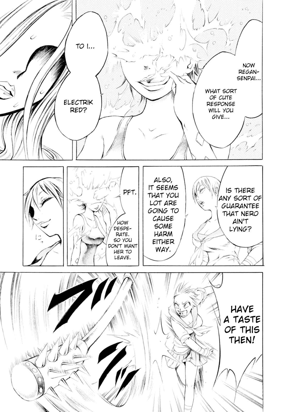 Page 16 Chapter 36 Chimamire Sukeban Chainsaw