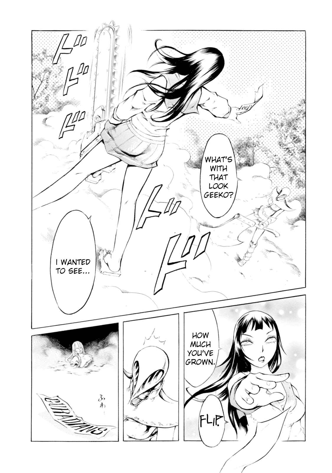 Page 27 Chapter 36 Chimamire Sukeban Chainsaw