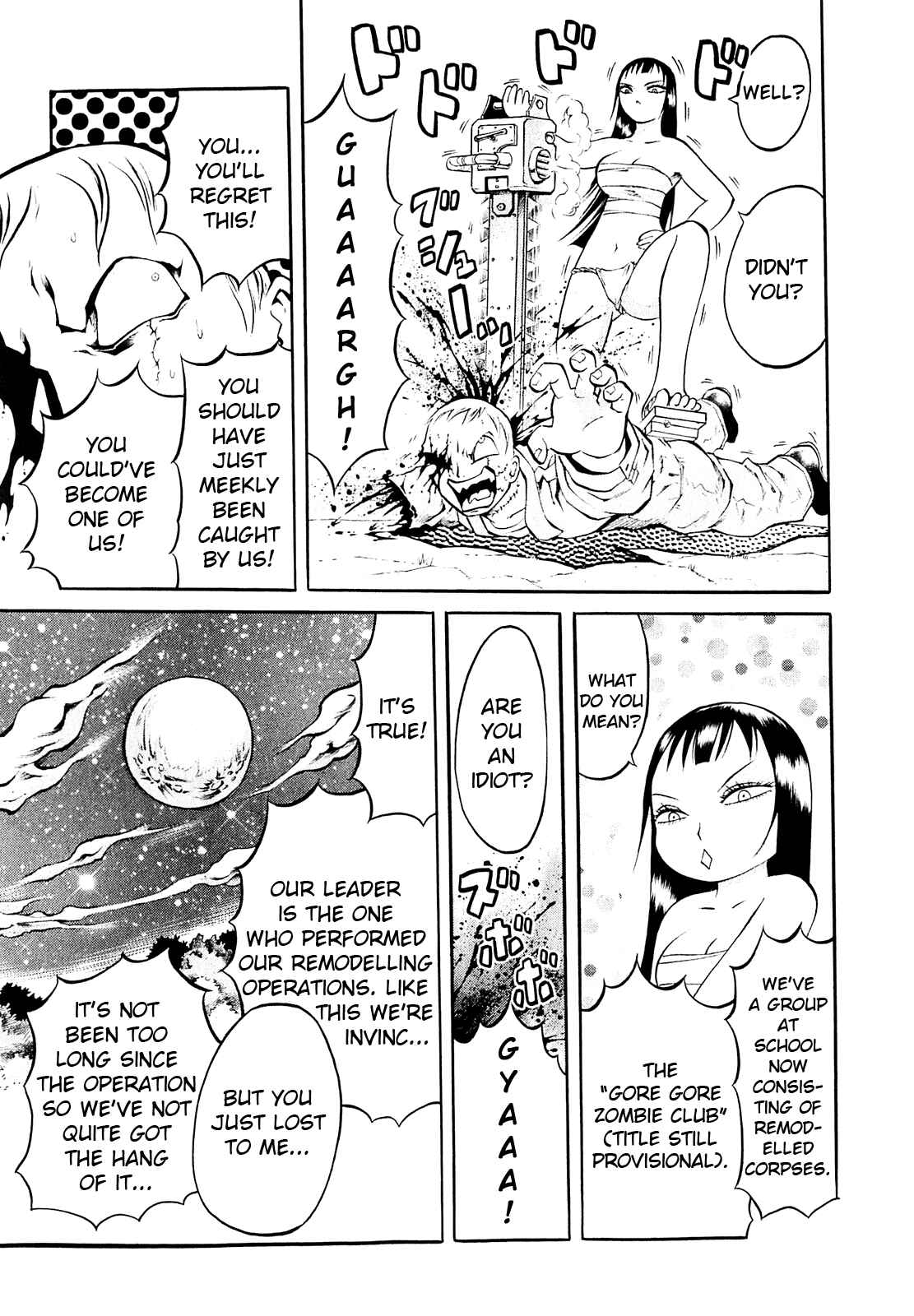 Page 4 Chapter 3 Chimamire Sukeban Chainsaw