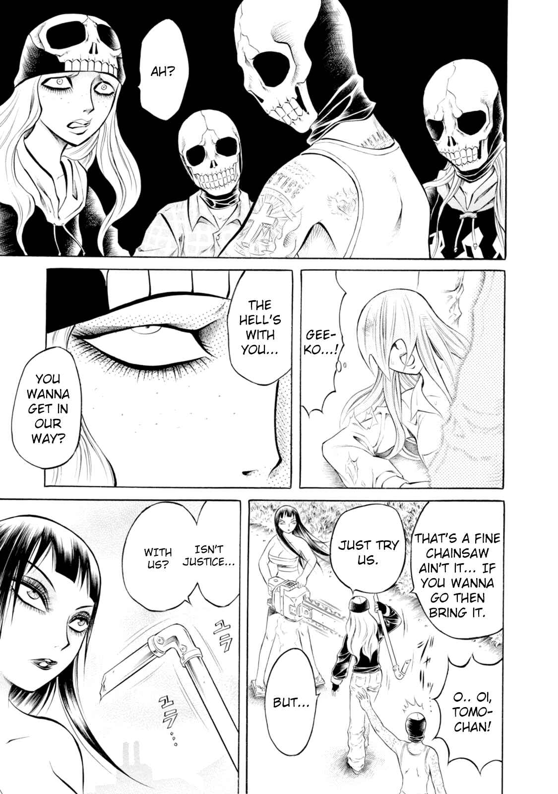 Page 15 Chapter 66 Chimamire Sukeban Chainsaw