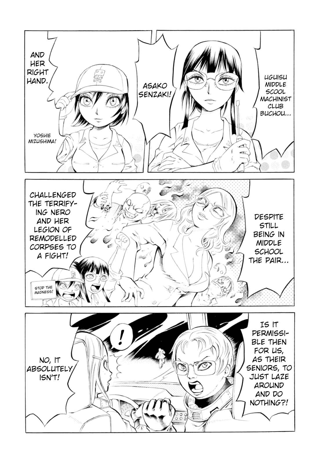 Page 3 Chapter 38 Chimamire Sukeban Chainsaw