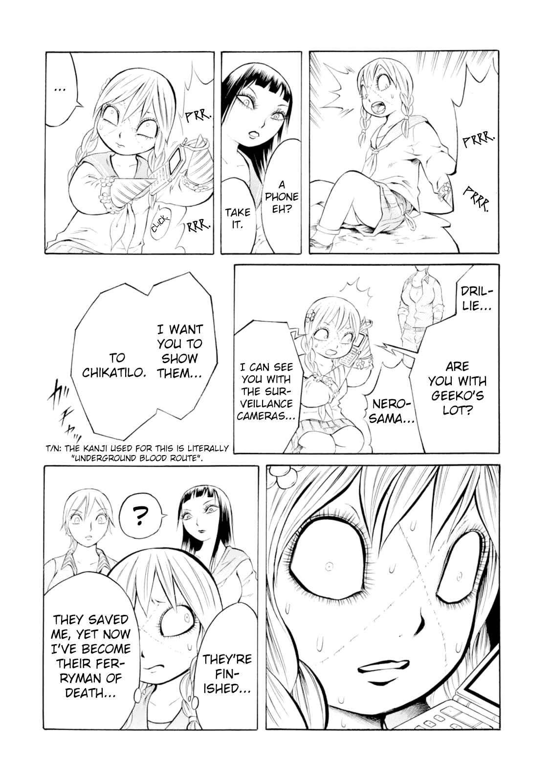 Page 14 Chapter 41 Chimamire Sukeban Chainsaw