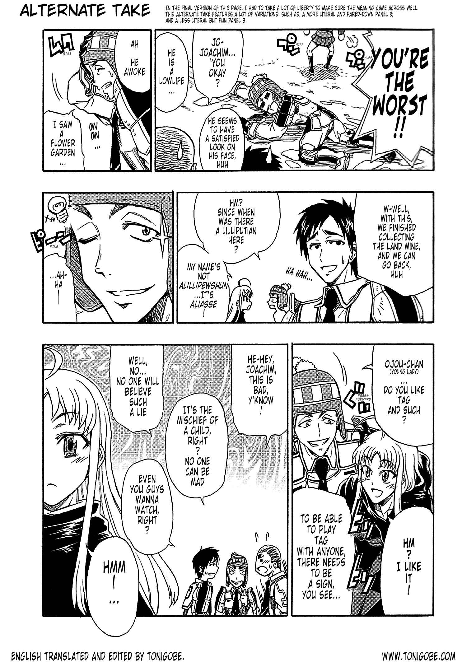 Page 10 Chapter 5.3 Valkyria Chronicles 2 - Aliasse of The Blue Light
