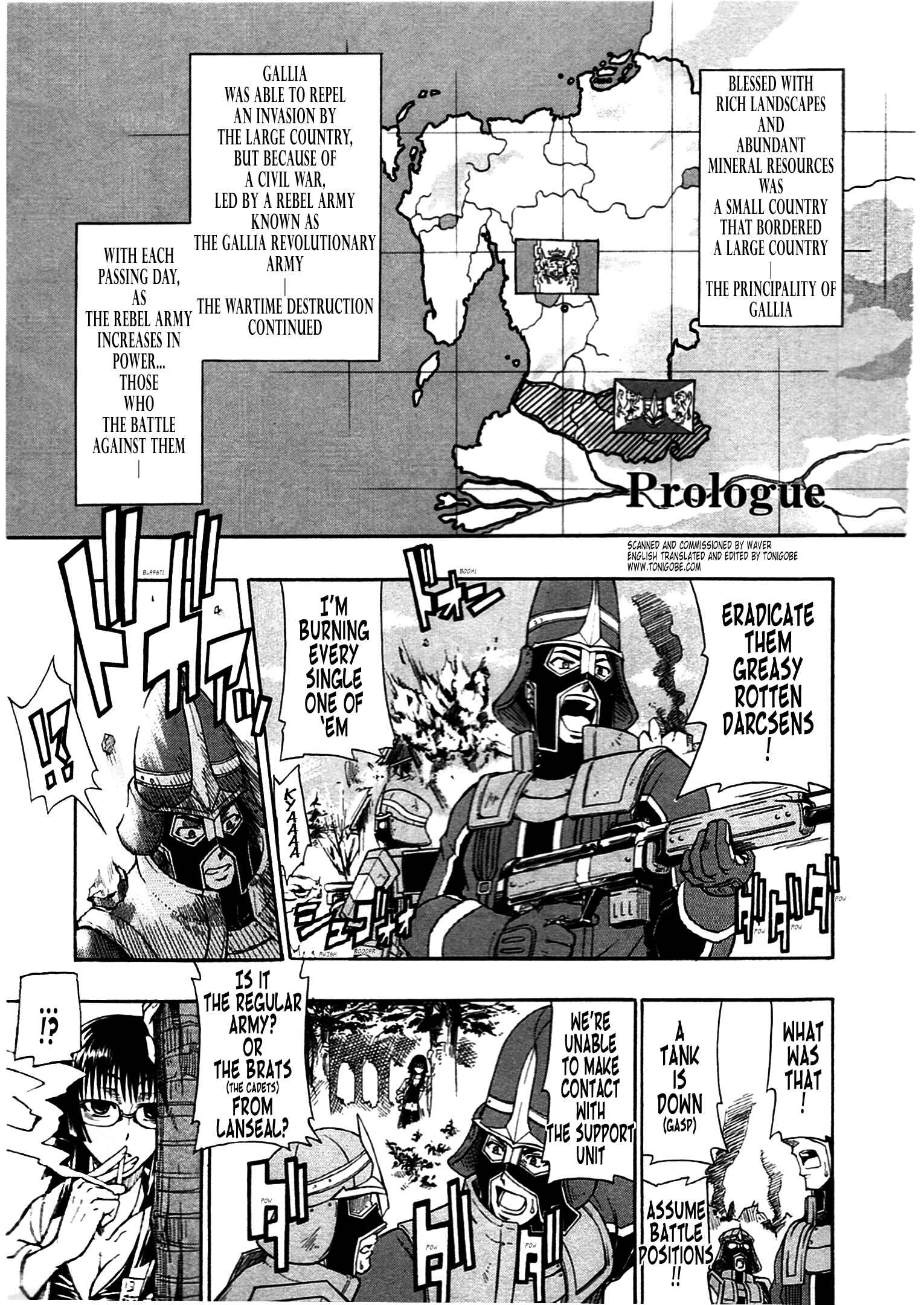 Page 5 Chapter 0 Valkyria Chronicles 2 - Aliasse of The Blue Light