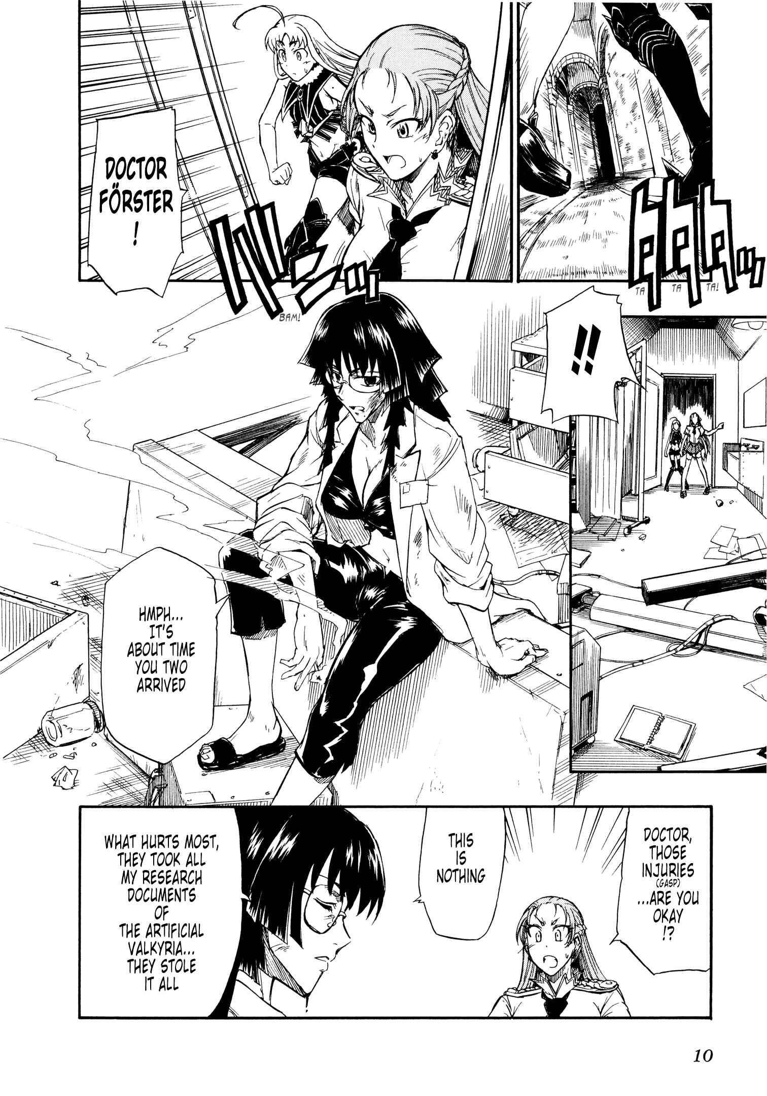 Page 12 Chapter 6 Valkyria Chronicles 2 - Aliasse of The Blue Light