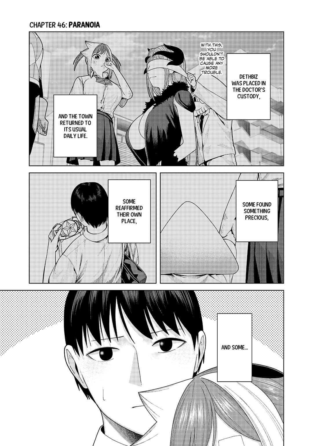 Page 1 Chapter 46 Kaijin Mira no Dai 2 Keitai ga Kawaisugiru