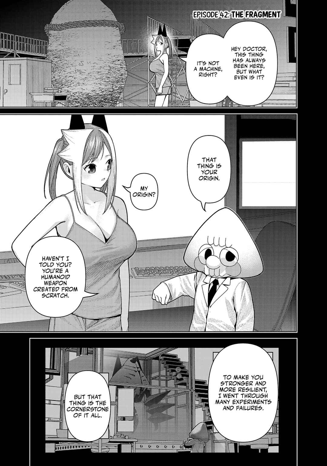 Page 1 Chapter 42 Kaijin Mira no Dai 2 Keitai ga Kawaisugiru