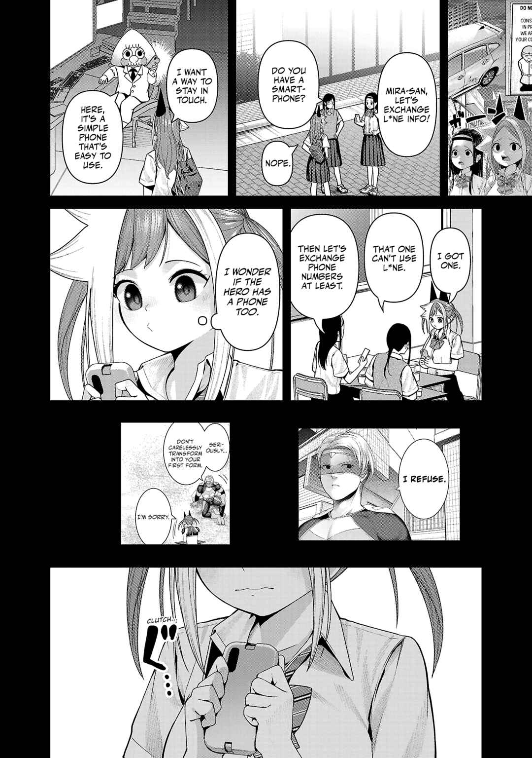 Page 8 Chapter 31 Kaijin Mira no Dai 2 Keitai ga Kawaisugiru