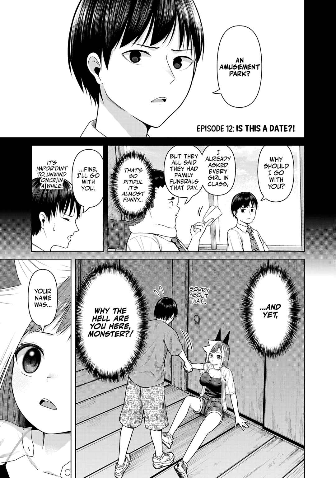 Page 1 Chapter 12 Kaijin Mira no Dai 2 Keitai ga Kawaisugiru