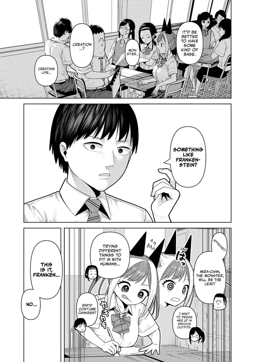 Page 11 Chapter 18 Kaijin Mira no Dai 2 Keitai ga Kawaisugiru