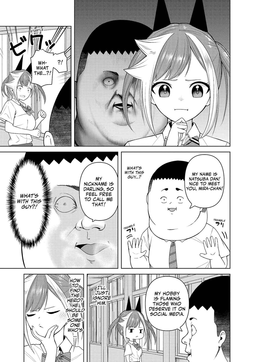 Page 7 Chapter 3 Kaijin Mira no Dai 2 Keitai ga Kawaisugiru