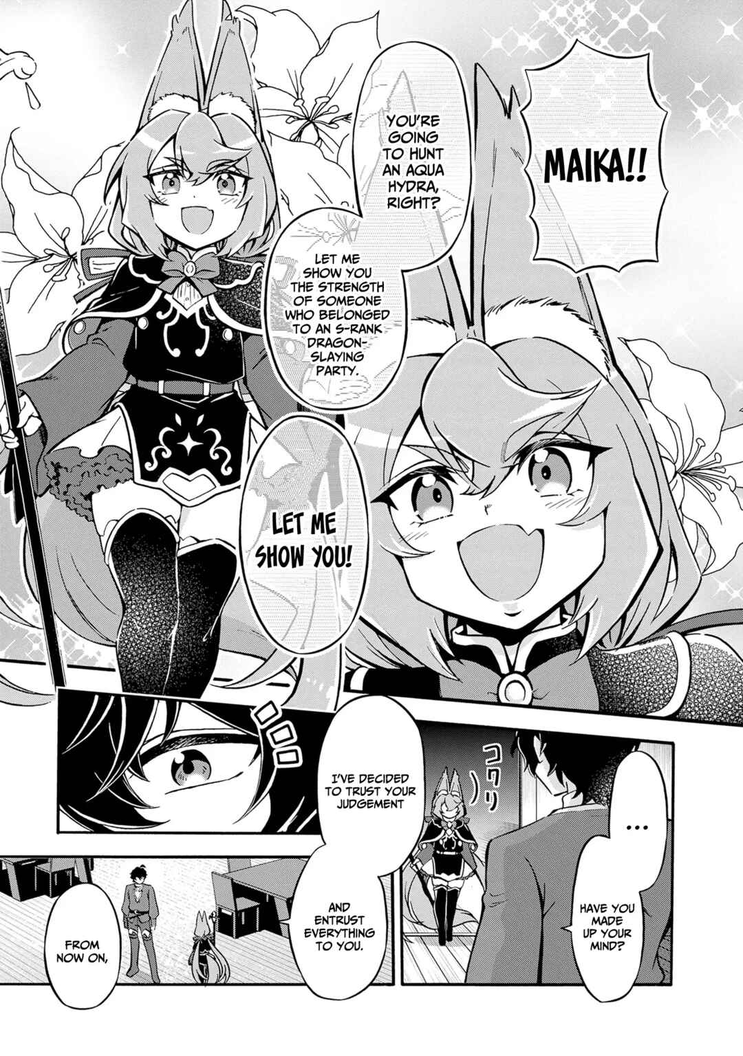 Page 28 Chapter 10 Youkoso Tsuihousha Guild e ~Munou na S Rank Party ga Dondon Yuunou na Boukensha wo Tsuihou surunode, Saijaku wo Atsumete Saikyou Guild wo Tsukurimasu~