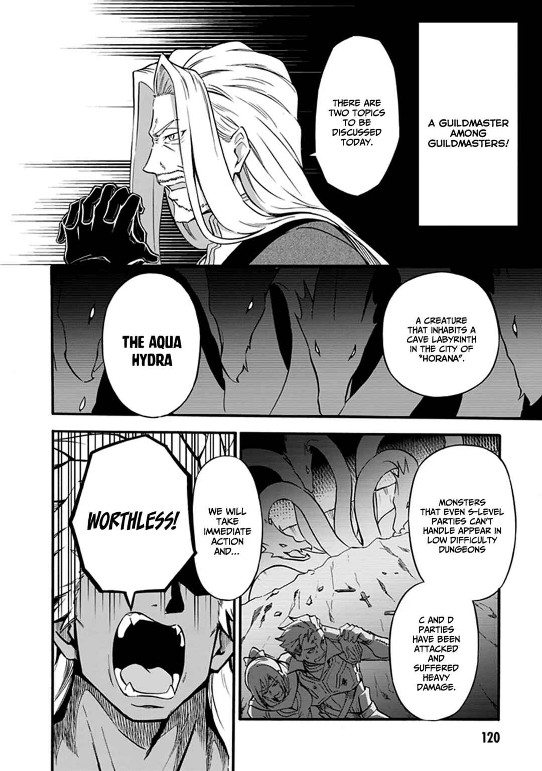 Page 13 Chapter 5 Youkoso Tsuihousha Guild e ~Munou na S Rank Party ga Dondon Yuunou na Boukensha wo Tsuihou surunode, Saijaku wo Atsumete Saikyou Guild wo Tsukurimasu~